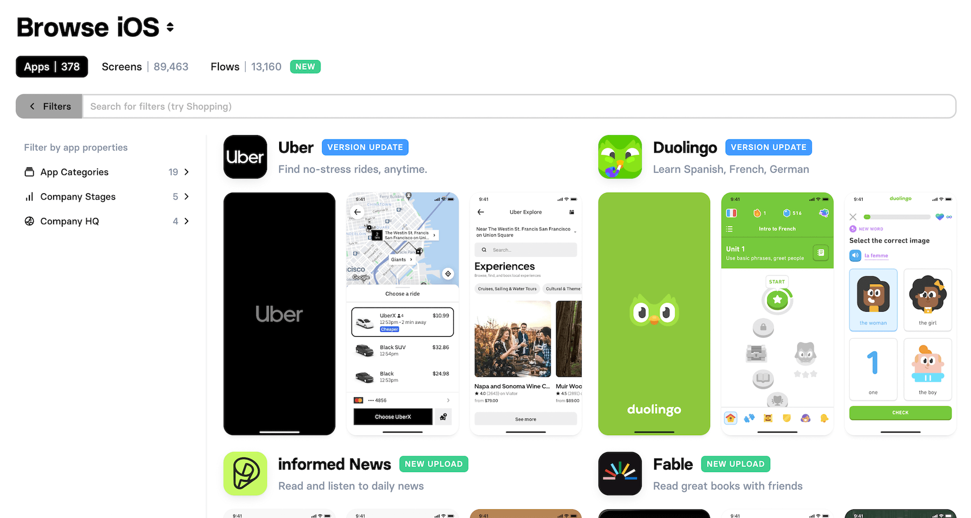 Mobbin Mobile Inspiration