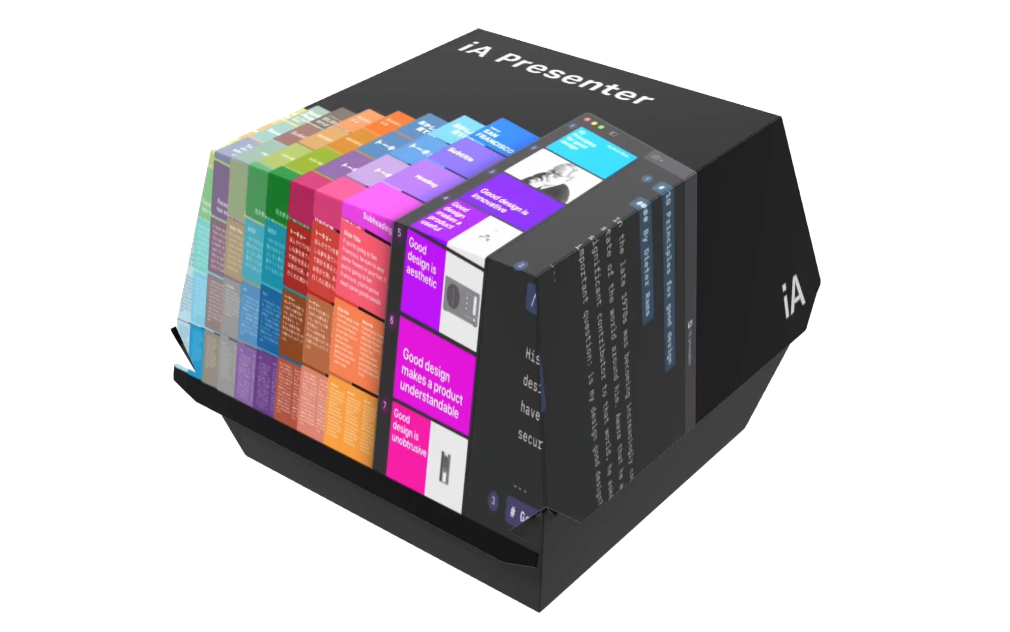 iA Presenter decorates the Big Mac box