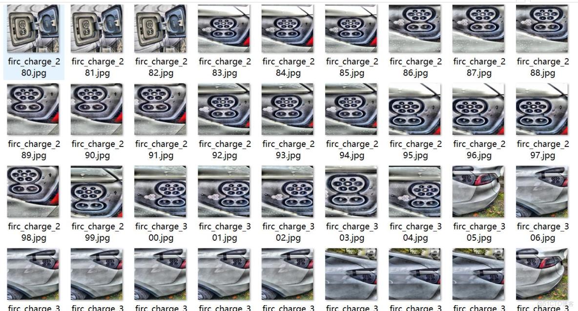 電動汽車充電插口定位識別數據集充電設備接口識別分割數據集labelme格式363張10類別_數據集_02