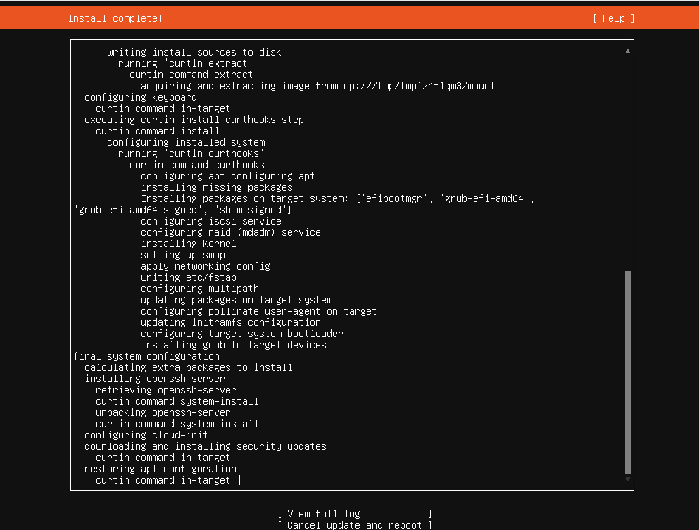 超詳細，ubuntu22.04操作系統安裝步驟（自動分區）​_ubuntu_27