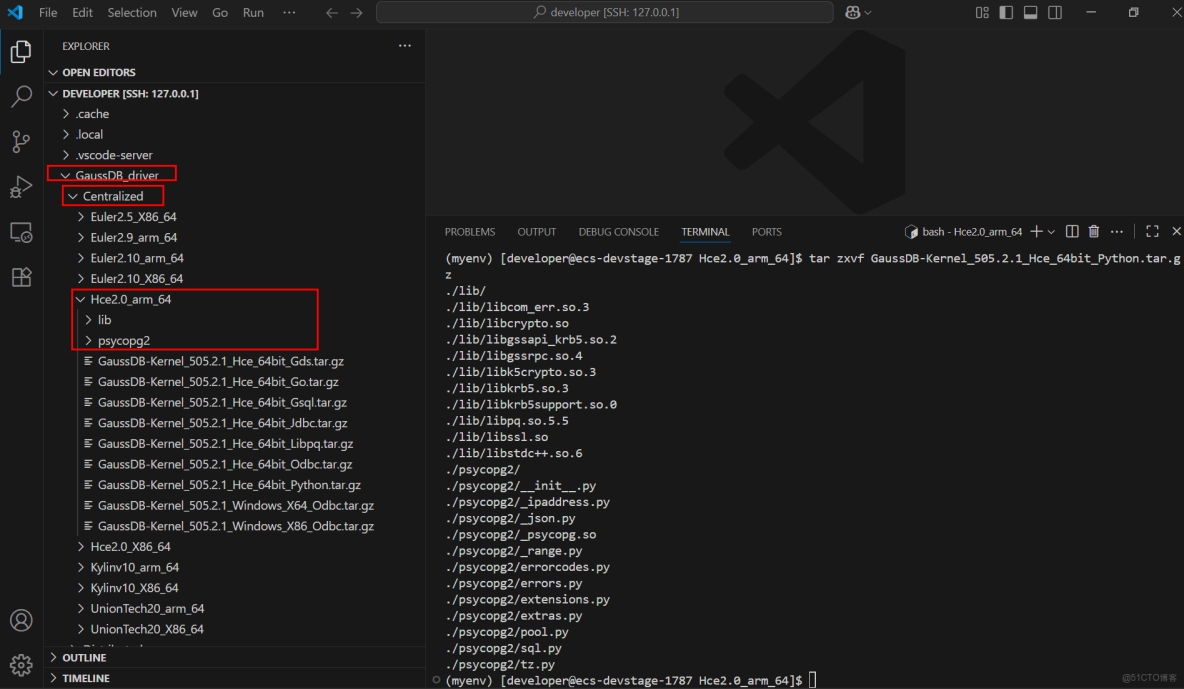 基於遠程開發環境部署Django與開發者空間GaussDB的極簡博客系統_開發環境_21