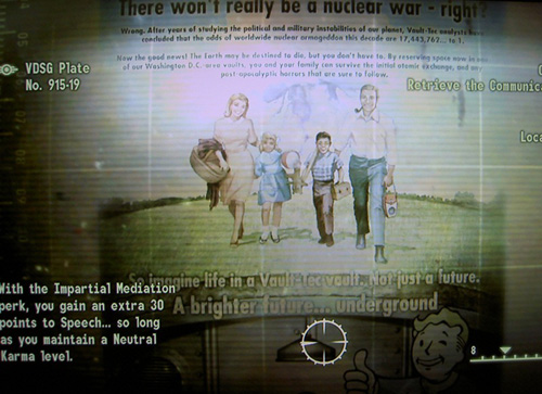 Fallout 3 loading images and tips