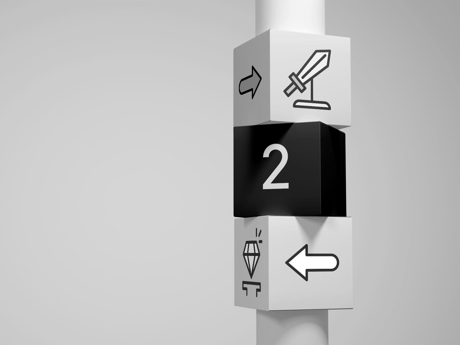 Examples of exhibition icons