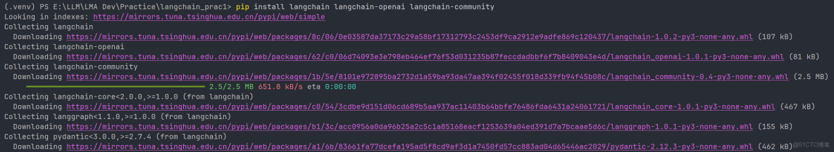 自學大語言模型的應用程序框架Langchain（初入門）_#人工智能_06