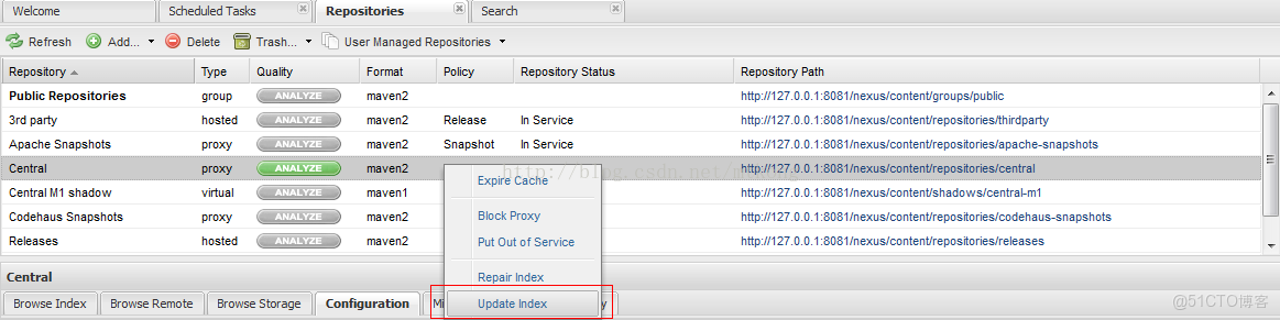 nexus將Deployment policy設置為Allow redeploy_遠程倉庫_02
