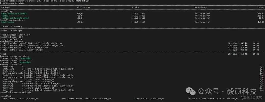  毅碩HPC | Lustre文件系統在HPC集羣中的部署實戰_HPC_02