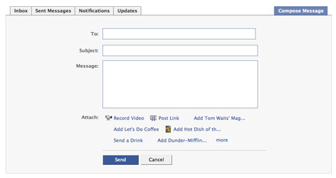 Screenshot-Private Messaging