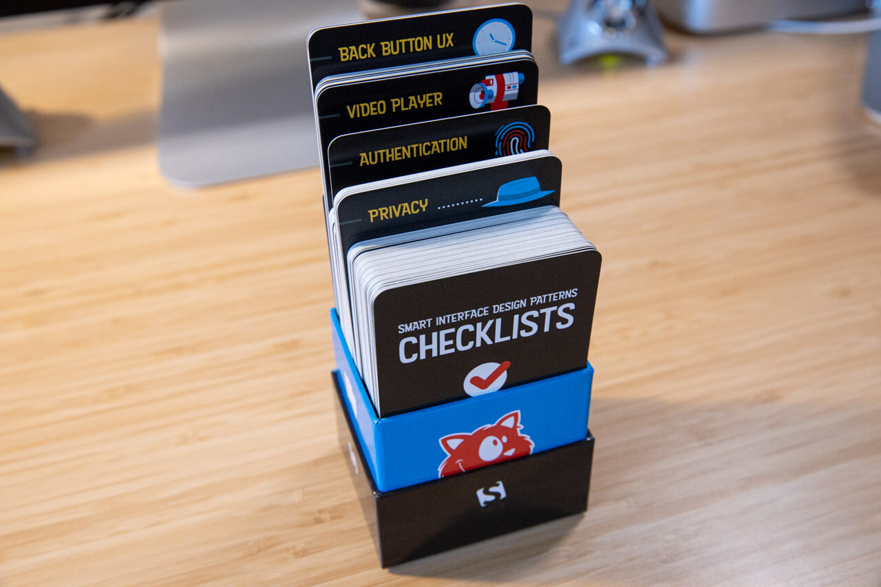 Smart Interface Design Patterns Checklists