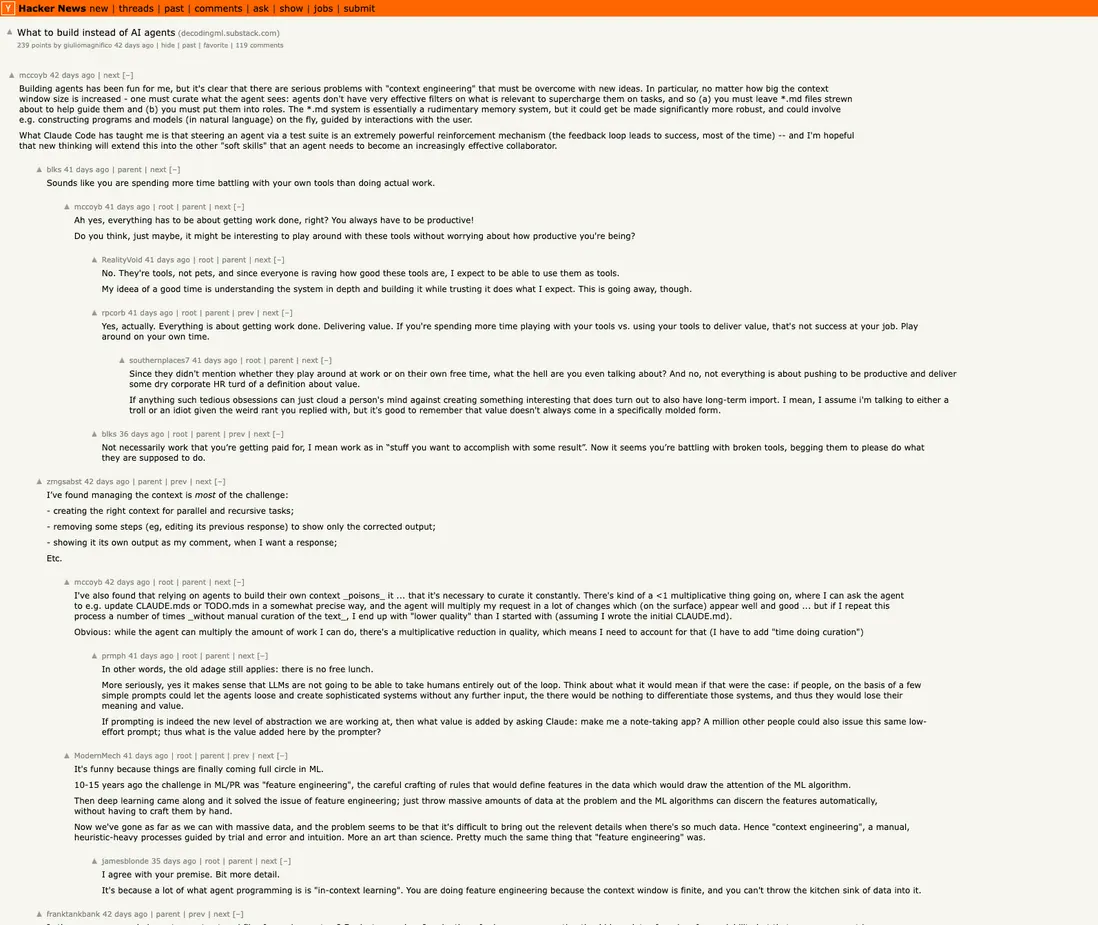 Stop Building AI Agents