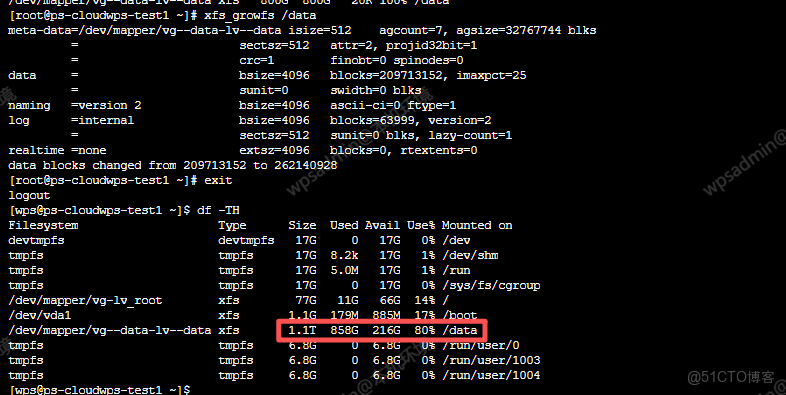 centos系統新掛載了一塊硬盤，怎麼加到當先邏輯卷中_邏輯卷_04