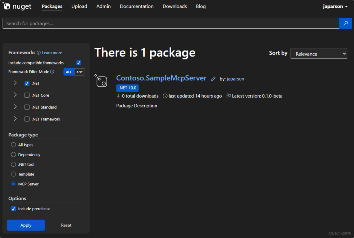 用 .NET 構建你的第一個 MCP 服務器併發布到 NuGet_NuGet