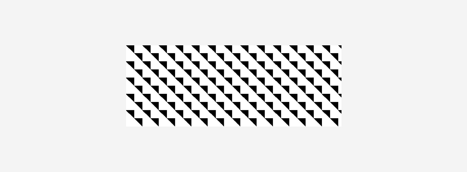 A rotated repeated checkerboard pattern