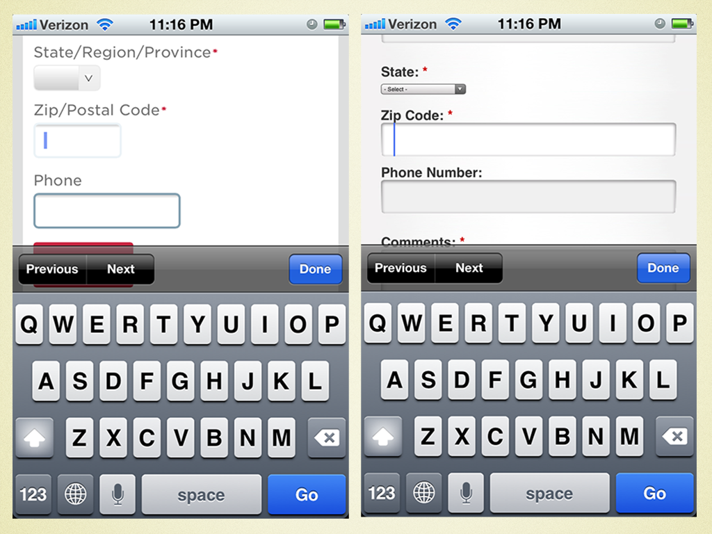 Simple form enhancements can make an experience just a bit less tedious
