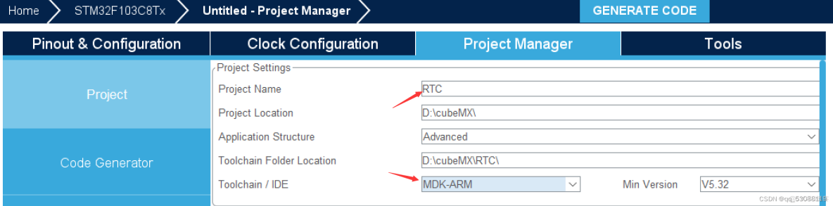 在STM32Cubemx中開發STM32H750 RTC為什麼沒有配置日曆選項_#實時音視頻_10