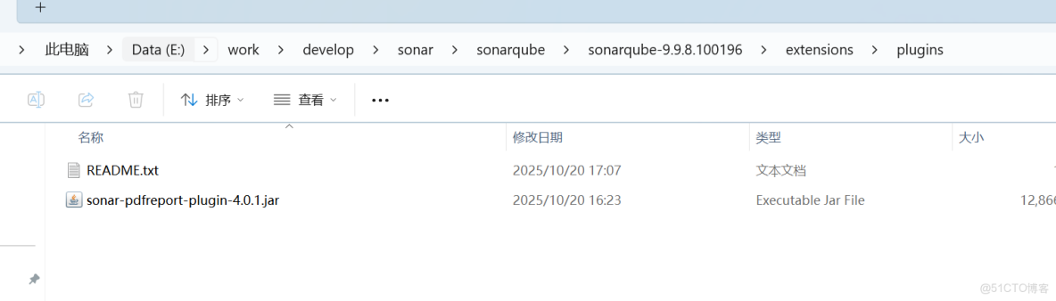 SonarQube 本地搭建及使用小結_配置文件_16