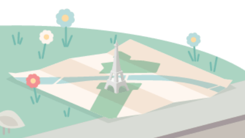 Paris as a hint in a 'forked' second level of the riddle.