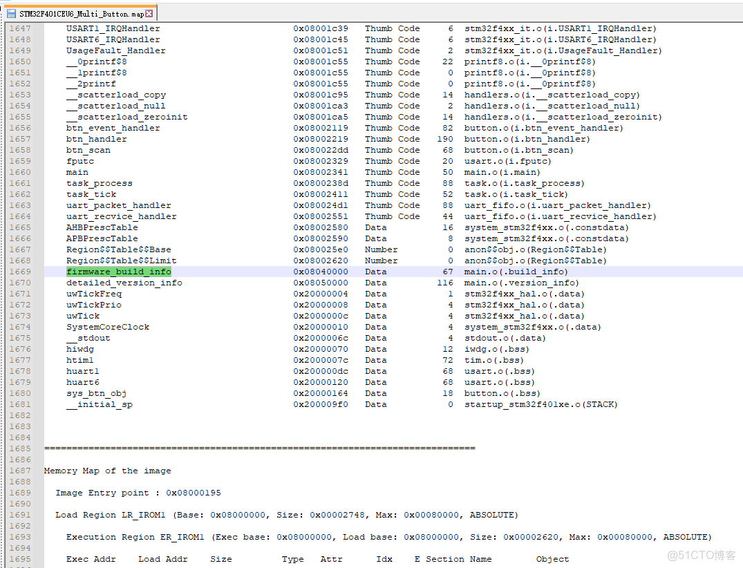 STM32把產品信息寫入固件.hex / .bin文件中詳解(分散加載) - 指南_版本號_27
