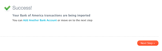 Updated Success Screen