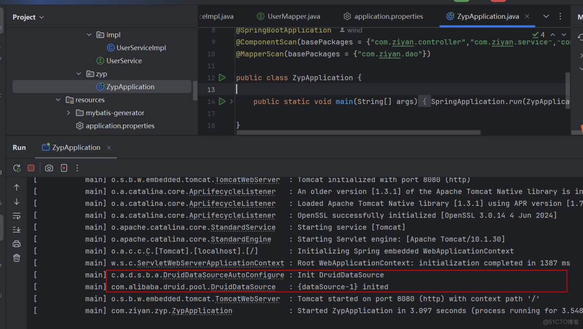 SpringBoot Druid配置過程圖解_java_數據庫連接池_02