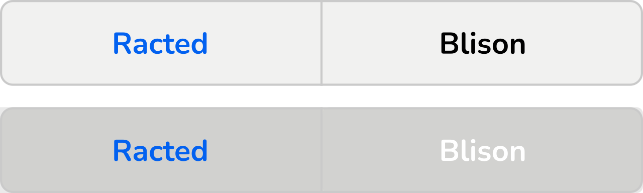 Color vs. black/white in text labels