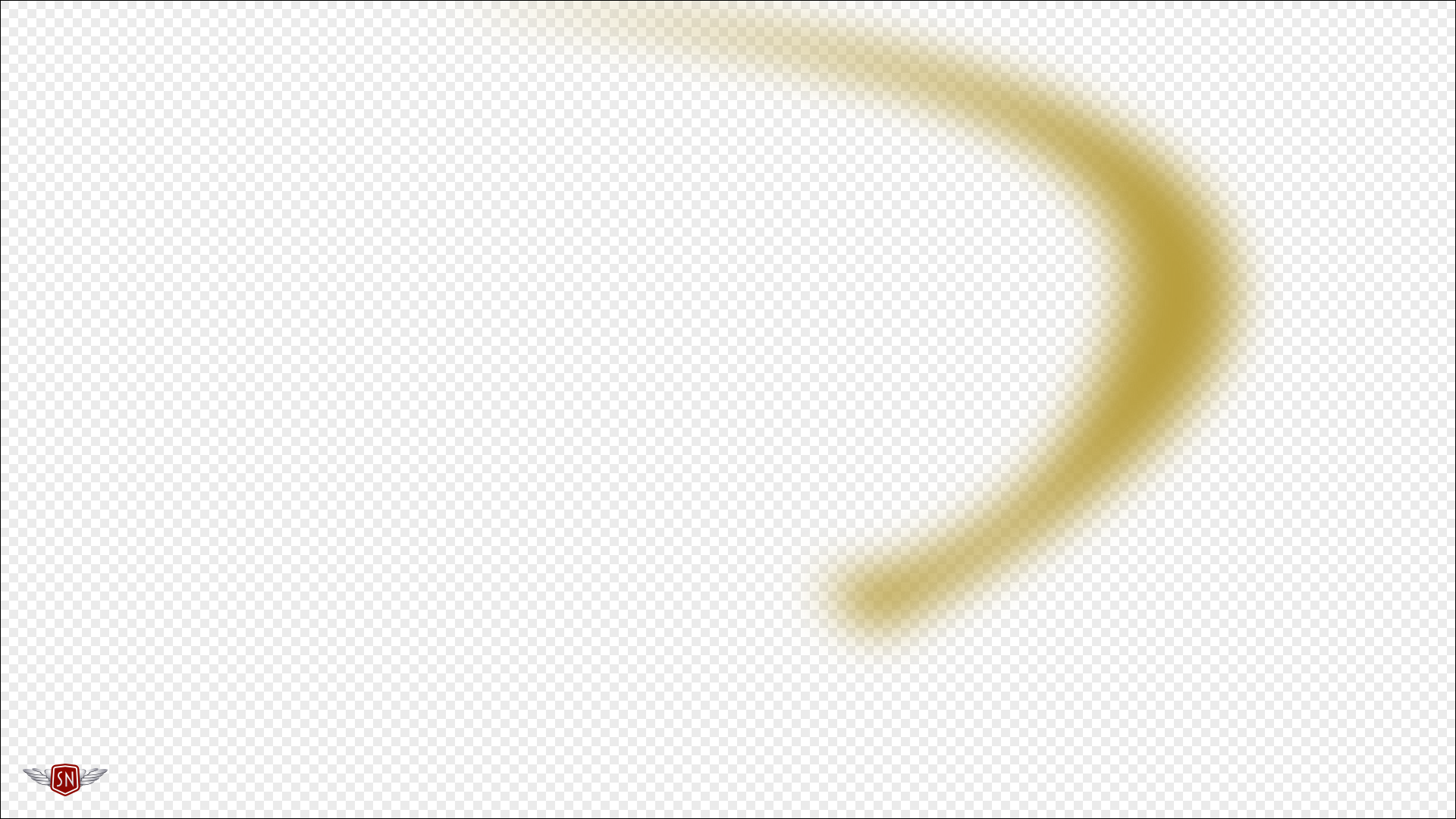 Trail with Gaussian Blur.