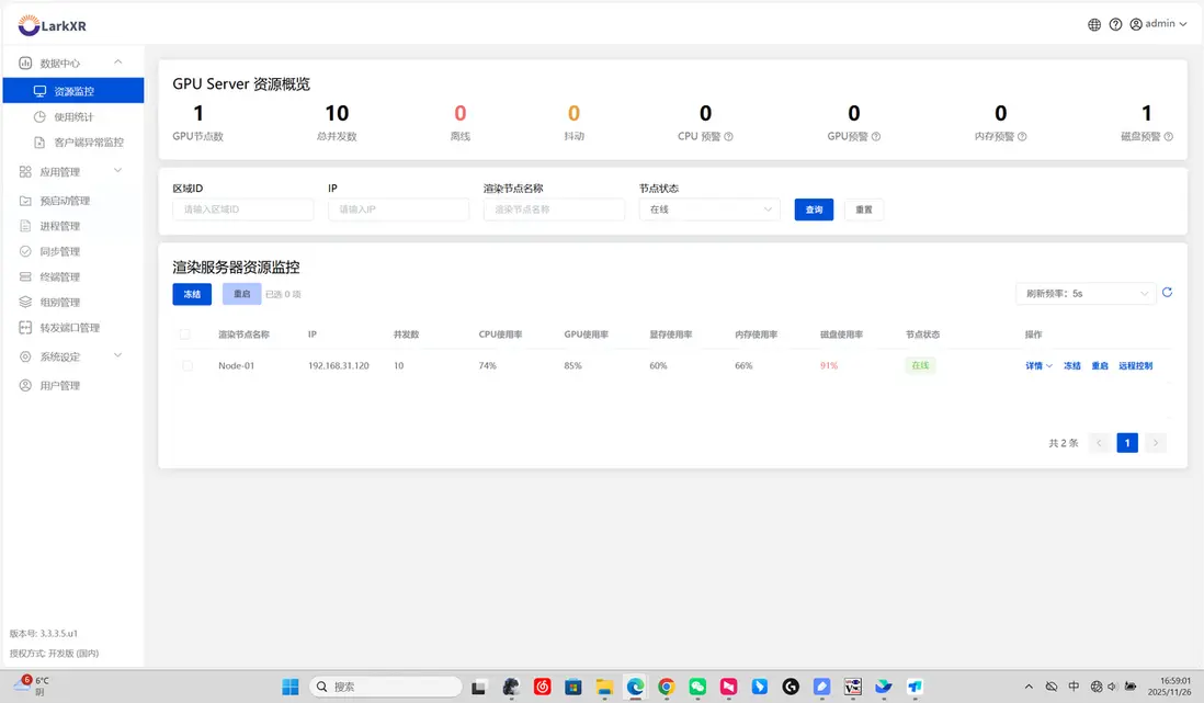 單卡支持至少10併發