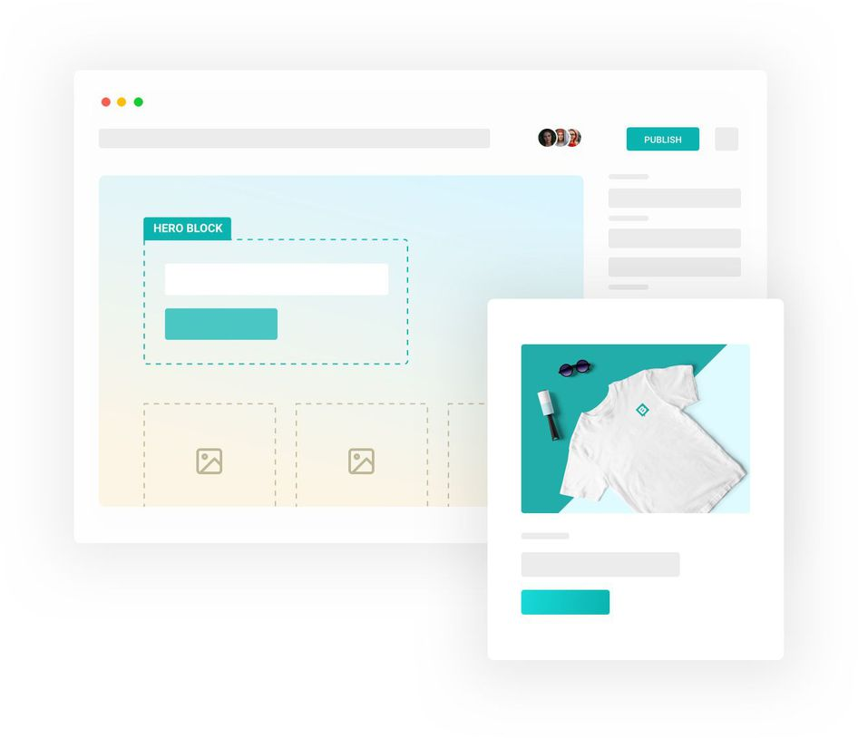 Visual editor of a headless CMS