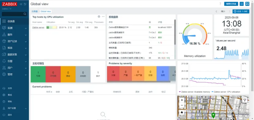 Anolis OS 8.10操作系統下，基於OceanBase-Ce v4.3.5.3數據庫編譯安裝Zabbix 7.4_#數據庫_28