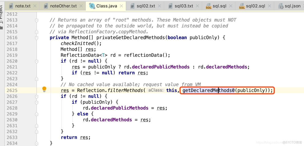 61 關於Class.getMethods獲取到的方法的順序_Access_03