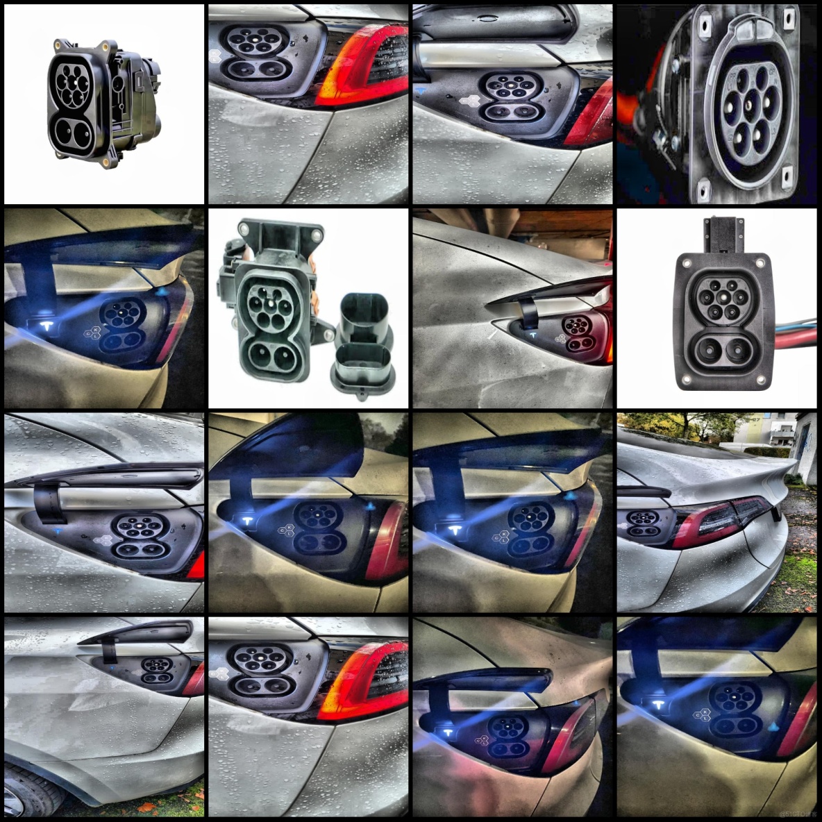 電動汽車充電插口定位識別數據集充電設備接口識別分割數據集labelme格式363張10類別_數據集_03