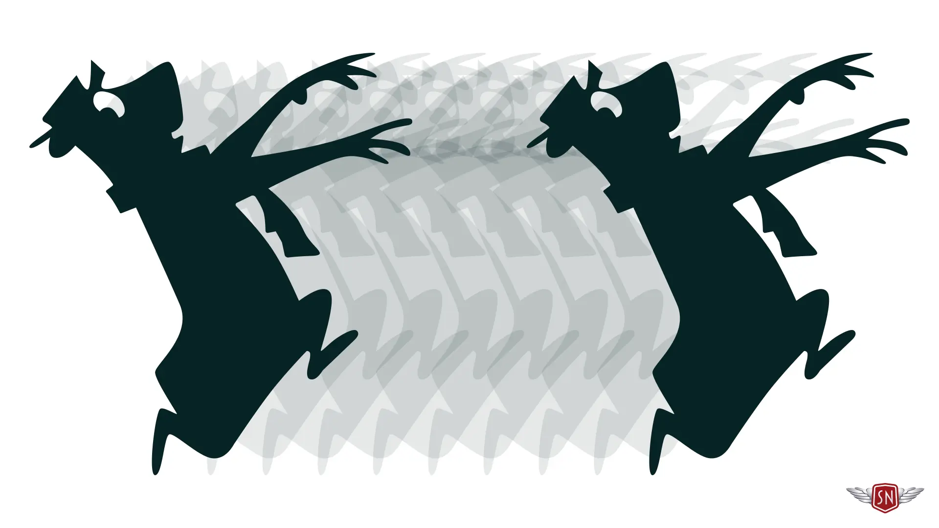 Yogi Bear title card design recreated by Andy Clarke