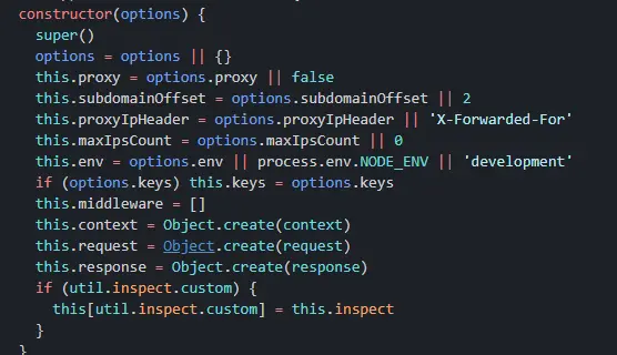 Application的構造器