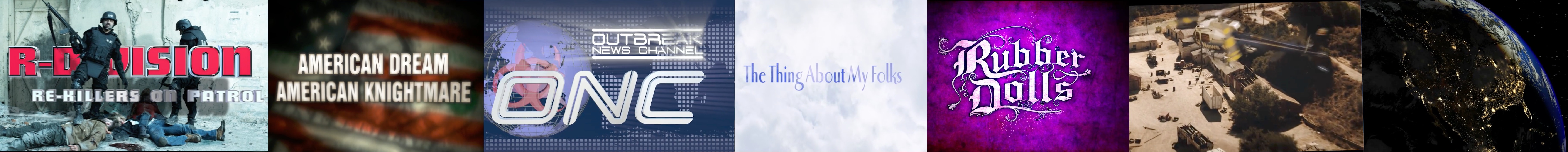 Examples of colorful graphic on TV