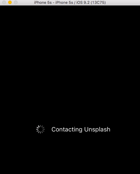 Loading screen we just finished building.