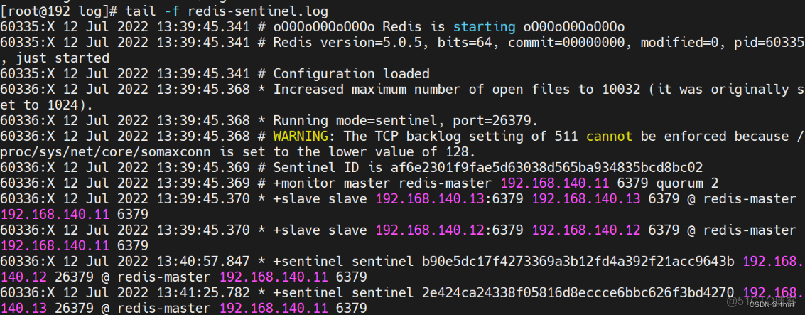 搭建並使用redis哨兵模式_sed_04