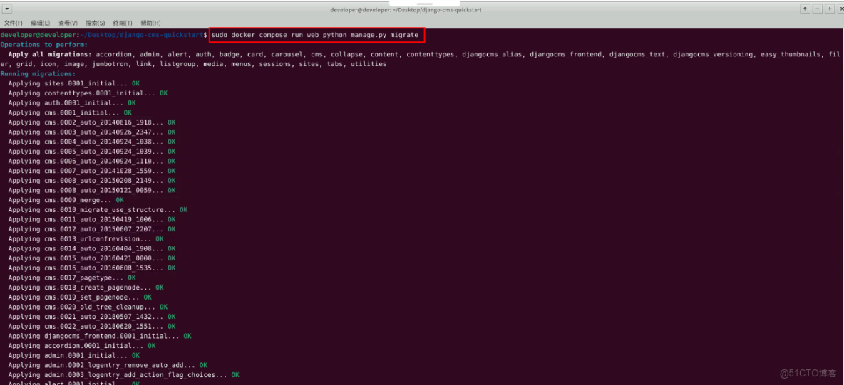 ​​【案例共創】開發者空間部署Django-CMS企業內容管理系統_docker_23