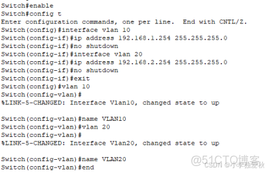 三層交換機實現VLAN間通信（Cisco）_交換機 3層vlan 上行需要幾根線_#智能路由器_02