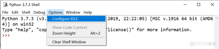 python3的idle怎麼清屏_快捷鍵_09