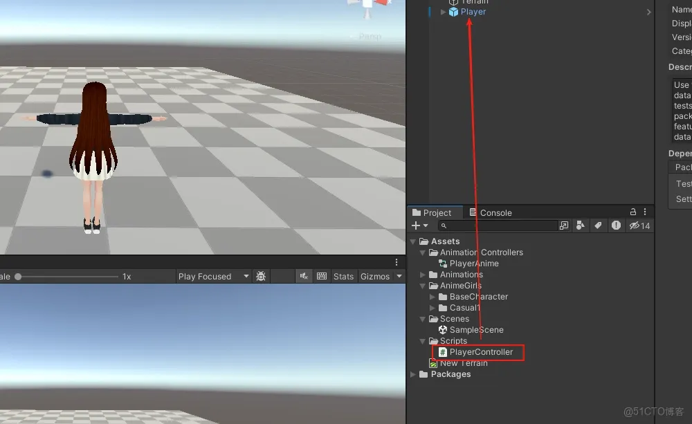【Unity3D實例-功能-拔槍】角色拔槍（三）IK的使用-緊握武器_遊戲_09