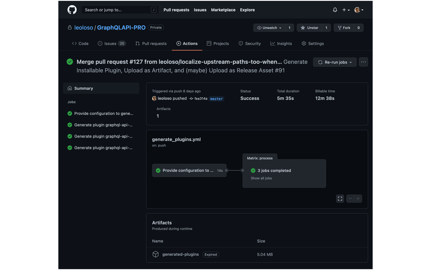Generating pro plugins