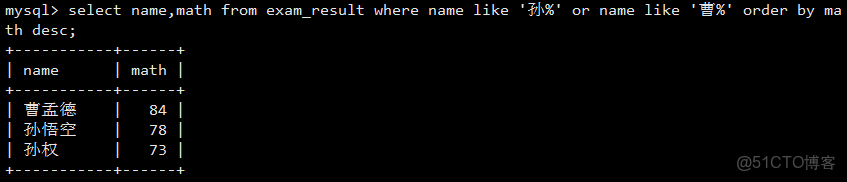 mysql基礎查詢_#mysql_28