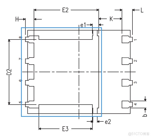 EDA 背面絲印鏡像_引腳