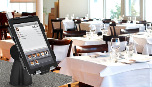 Padloc in Restaurant setting