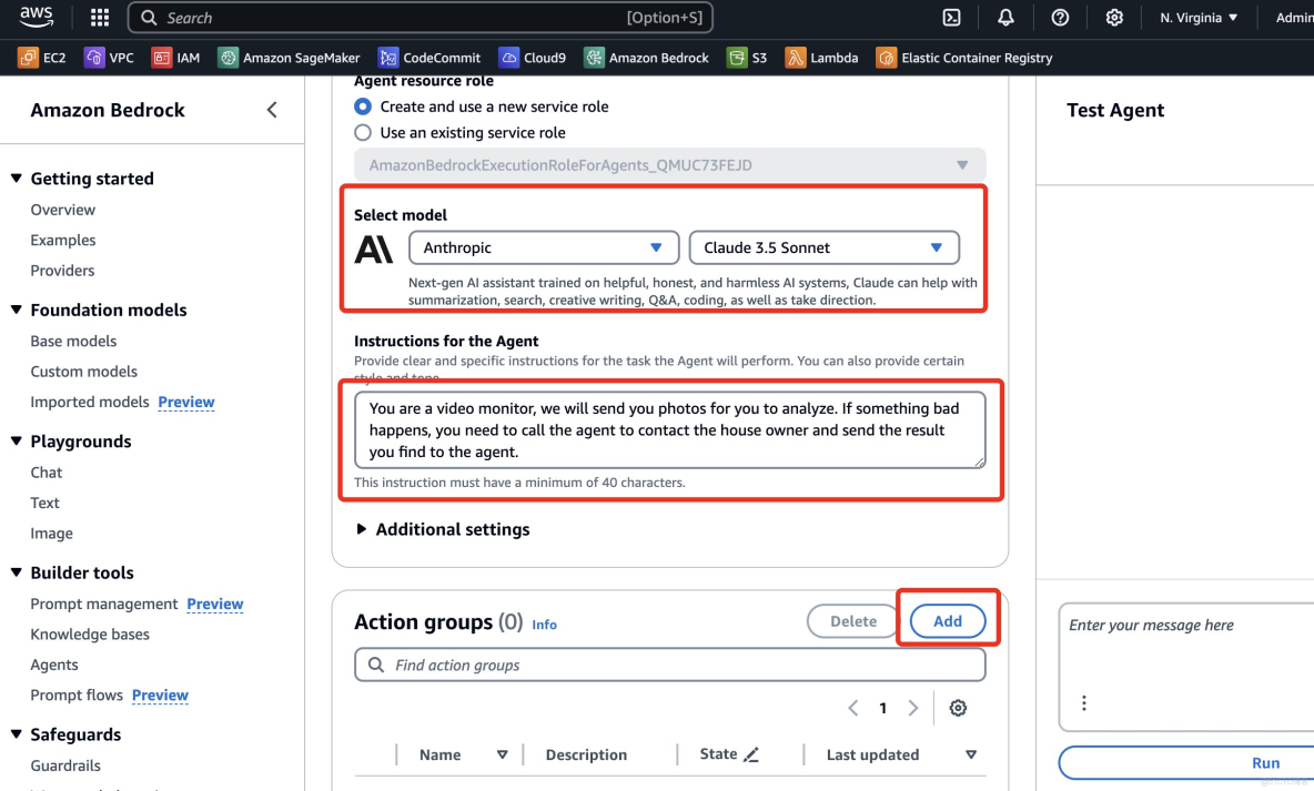 十月第一篇【AI落地應用實戰】基於 Amazon Bedrock、Agents、Rekognition 構建家庭智慧安防方案_數據_09