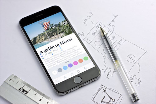 Marvel is a nice option for both adding interactions and building your own design.