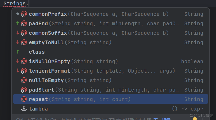 Guava之Strings和Joiner、Splitter_System