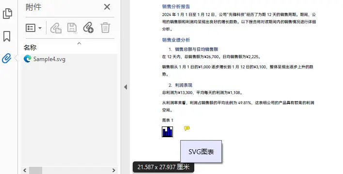 Python插入SVG附件註釋到PDF