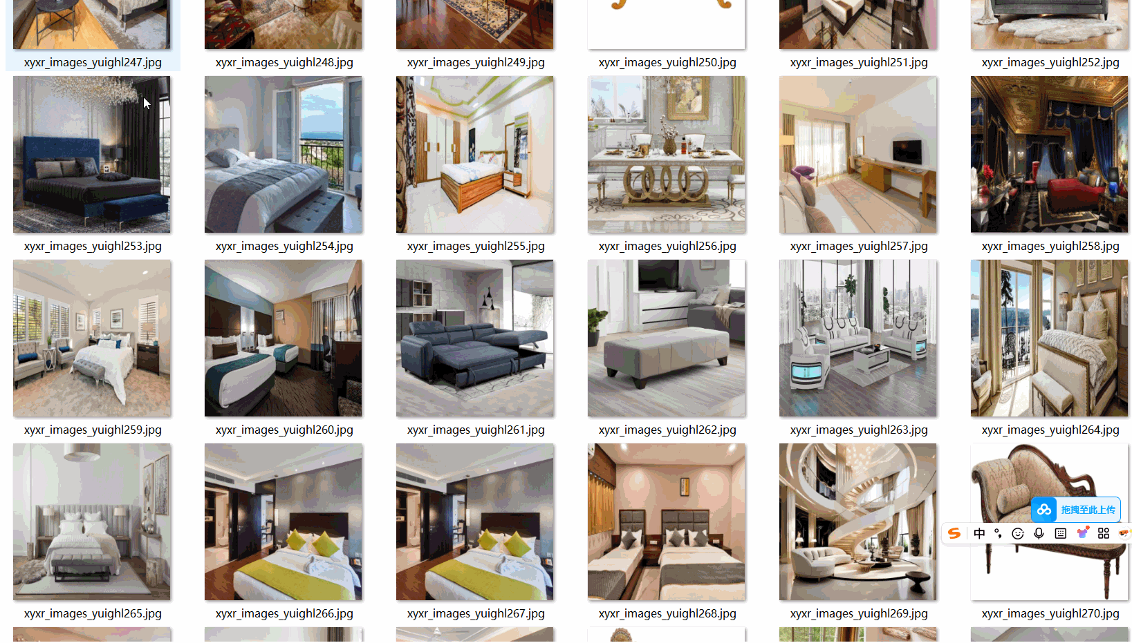 15種傢俱檢測數據集2943張VOC+YOLO格式_txt文件_02